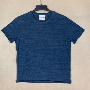 Mki Miyuki‎ Zoku Short Sleeve T Shirt Mens L Blue Round Neck Regular Fit